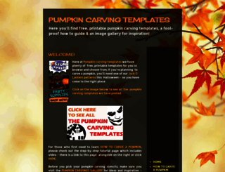 pumpkincarvingtemplatessite.blogspot.com.au screenshot
