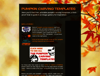 pumpkincarvingtemplatessite.blogspot.com screenshot