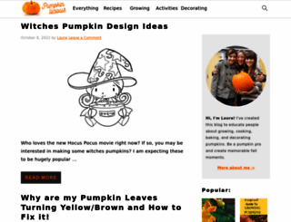 pumpkinlicious.com screenshot