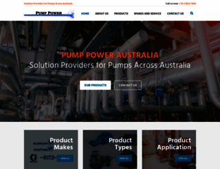 pumppower.com.au screenshot