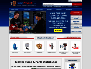 pumpproducts.com screenshot