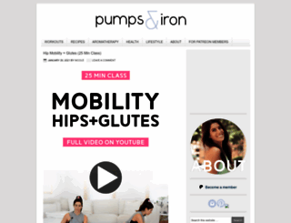 pumpsandiron.com screenshot