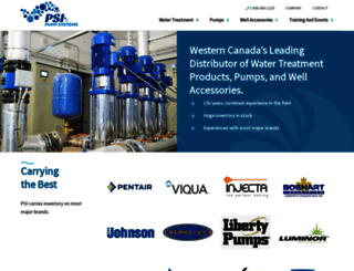 pumpsystems.ca screenshot