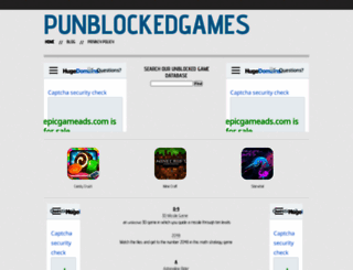 punblockedgame.weebly.com screenshot