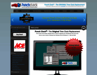 punch-clock.com screenshot