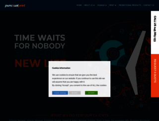 punctualprint.com screenshot