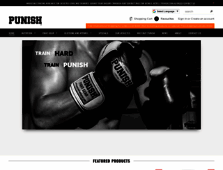 punish.com.au screenshot