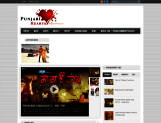 punjabihearts.com screenshot