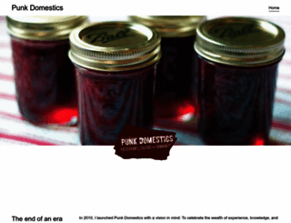 punkdomestics.com screenshot