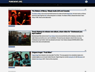 punknews.org screenshot