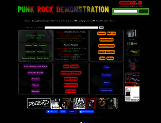 punkrockdemo.com screenshot