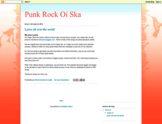 punkrockoiska.blogspot.com screenshot