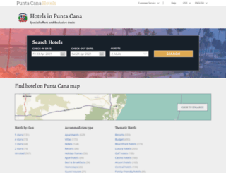 puntacana-hotels.org screenshot
