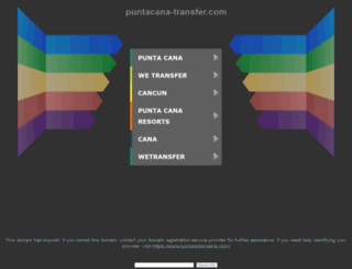 puntacana-transfer.com screenshot