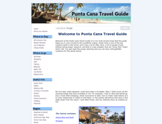 puntacana-travelguide.com screenshot