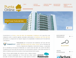 puntaonline.com screenshot