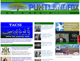 puntlandfox.com screenshot