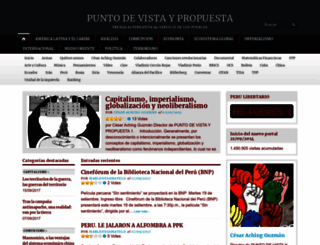 puntodevistaypropuesta.wordpress.com screenshot