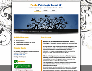 puntopsicologiatomei.com screenshot