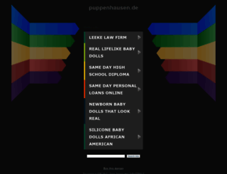puppenhausen.de screenshot