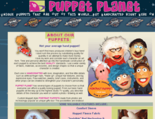 puppet-planet.com screenshot