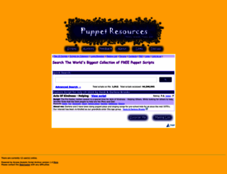 puppetresources.com screenshot