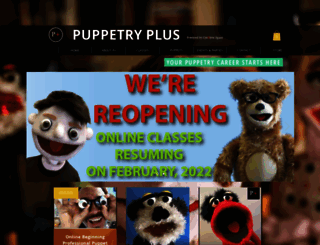 puppetryplus.com screenshot