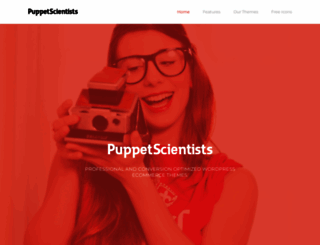 puppetscientists.com screenshot