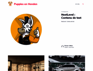 puppies-en-honden.com screenshot