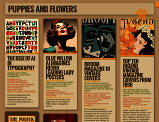 puppiesandflowers.com screenshot
