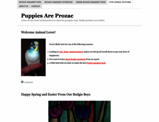 puppiesareprozac.com screenshot