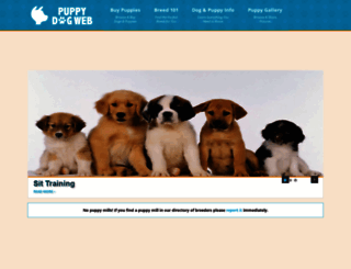 puppydogweb.com screenshot