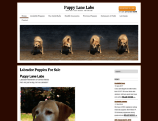 puppylanelabs.com screenshot