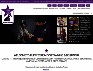 puppystars.co.uk screenshot