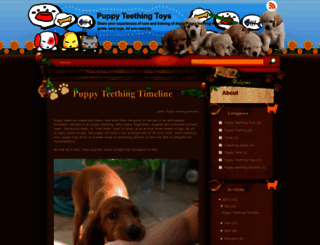 puppyteethingtoys.blogspot.com screenshot