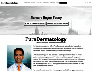 puradermatology.com screenshot