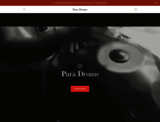 puradrums.com screenshot