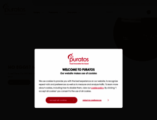 puratos.co.uk screenshot