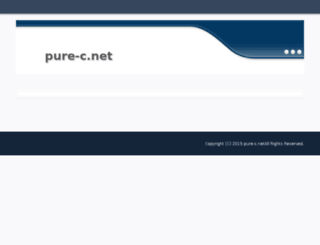 pure-c.net screenshot