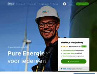 pure-energie.nl screenshot