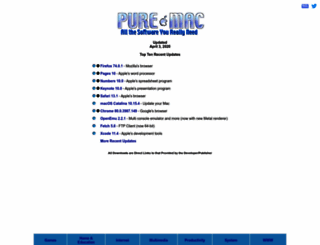 pure-mac.com screenshot