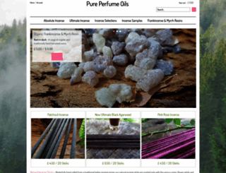pure-perfume-oils.com screenshot