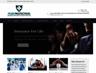 pure-protection.co.uk screenshot