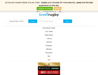 pure-rugby.com screenshot