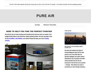 pureairsupply.com screenshot