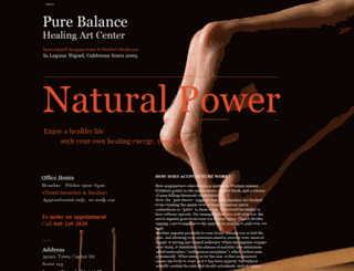 purebalance.org screenshot