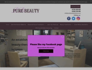 purebeauty.info screenshot