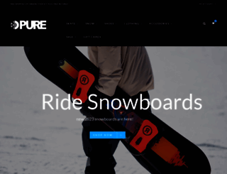 pureboardshop.com screenshot