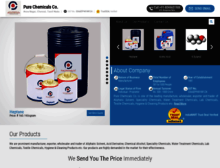 purechemicalsco.com screenshot