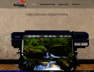 purecolordigitalprinting.com screenshot